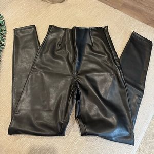Abercrombie & Fitch Vegan Leather Leggings